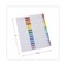 Universal One Table of Contents Divider,  15-Tab,  PK6 UNV24808